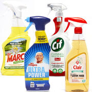 Nettoyants ménagers en spray