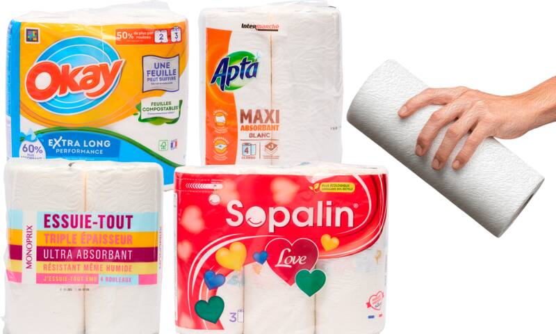 Papier essuie-tout Le protocole