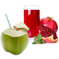 Eaux de coco et jus de grenade •
Exotiques certes mais authentiques ?