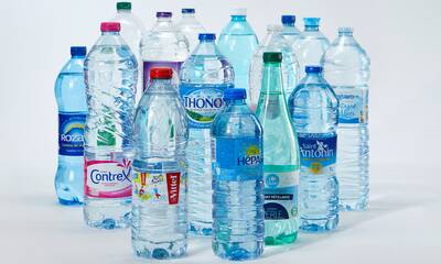 Eaux en bouteille Nos analyses ont révélé la présence de polluants éternels