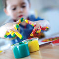 Peintures aux doigts pour enfants