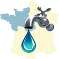 Prix de l'eau dans le Nord-Ouest (régions Bretagne, Centre-Val de Loire, Normandie et Pays-de-la-Loire)