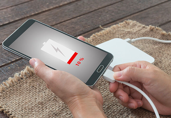batterie completement decharge conseil chargeur smartphones tablettes