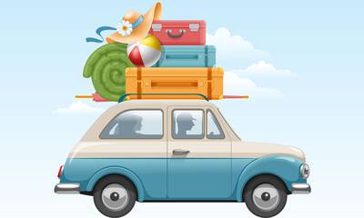 Départs en vacances Bien charger sa voiture