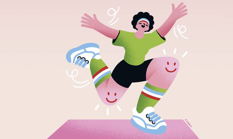 Douleurs au genou Les solutions pour rester actif