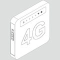 Un bon débit grâce à la 4G