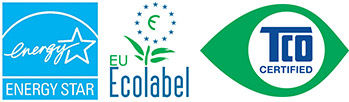 Labels Energy Star, Ecolabel, TCO