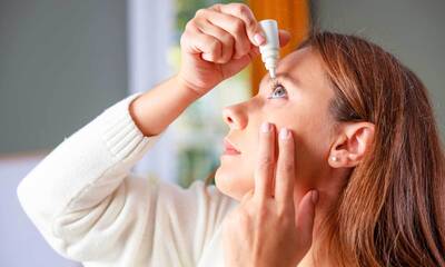 Soin des yeux Les bons gestes pour mettre du collyre