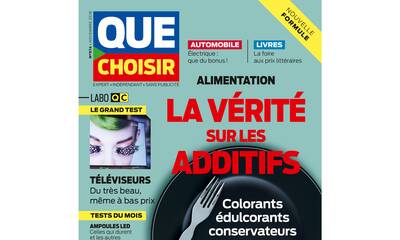 Additifs alimentaires - Les dessous de notre évaluation