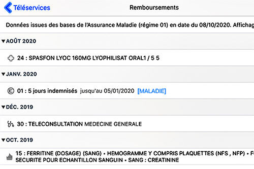 Assurance maladie – Qu’y a-t-il sur la carte Vitale ?