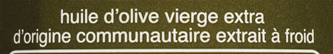 Etiquette huile d'olive Etiquette huile d'olive