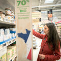 Origine des produits bio •
Un bio national mais pas toujours local