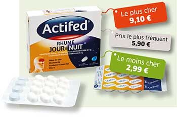 ACTIFED RHUME JOUR & NUIT