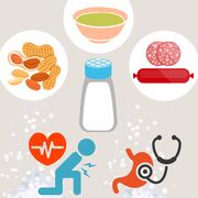 Sel et alimentation (infographie) Les chiffres clés de la consommation de sel