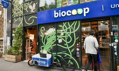 Alimentation bio Les clients sont de retour