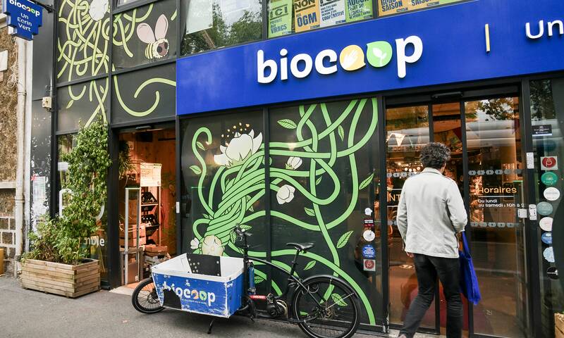 Alimentation bio Les clients sont de retour