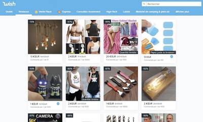 E-commerce Zoom sur Wish.com