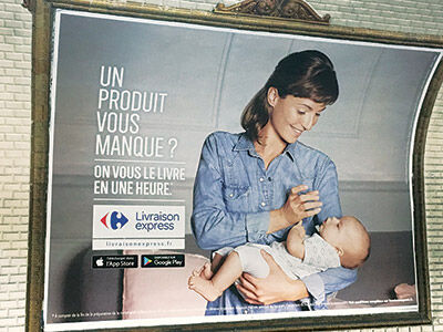 Quelques mois après Amazon, Carrefour vient de lancer la livraison « express 1 h chrono ». Livraison Carrefour express 1 h chrono