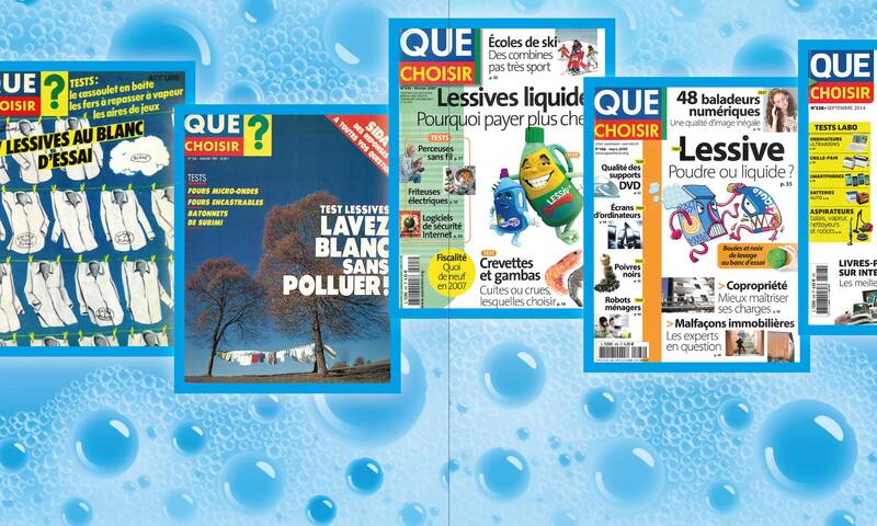 Lessives - Les produits ont évolué, nos tests aussi