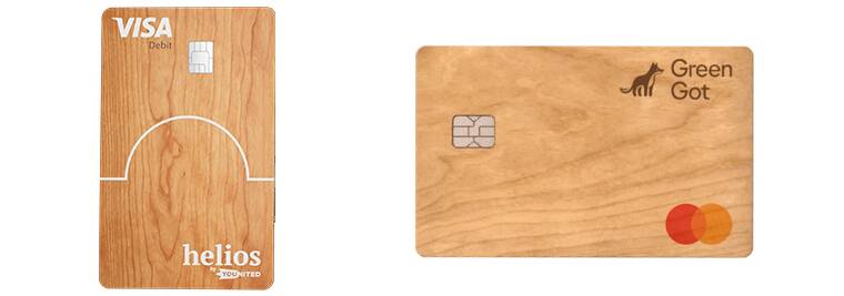 Les deux sociétés proposent chacune des cartes bancaires. Image