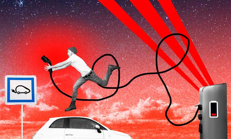 Voiture électrique La course à la prise