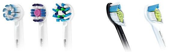 visuel guide achat brosse a dents electrique tetes interchangeables