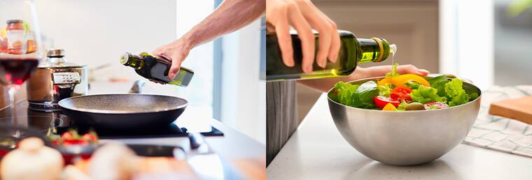 usages huiles d'olive