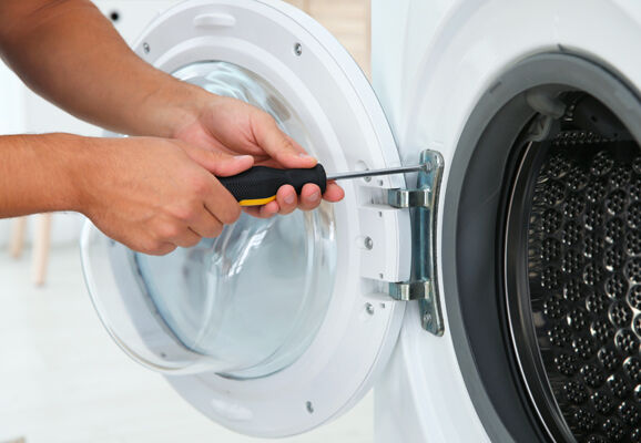 Source Machine à laver automatique, haute efficacité, Type brosse