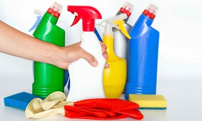 Nettoyants ménagers Les différents produits pour faire le ménage
