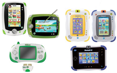 Tablettes tactiles pour enfants LeapFrog et Vtech
