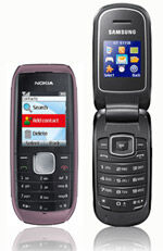 Bien choisir téléphone classique - Nokia 1800, Samsung E1150