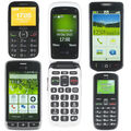 Téléphones mobiles pour seniors •
Moins de fonctionnalités et plus simple à utiliser