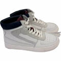Baskets hautes cuir femme Monoprix