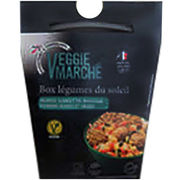 Box veggie falafels légumes du soleil Veggie Marché