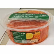 Carottes râpées au jus de citron de Sicile Carrefour