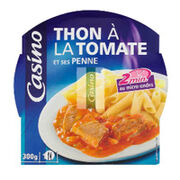 Casino Thon à la sauce tomate et ses pennes