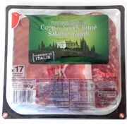 Charcuterie Plateau dégustation Italie Auchan