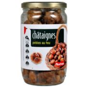 Châtaignes pelées au feu Auchan