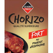 Chorizo au piment d’Espagne Leader Price