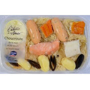 Choucroute de la mer Les entrées de la mer