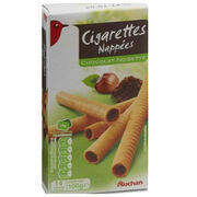 Cigarettes nappées Auchan