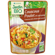 Couscous poulet et curcuma Jardin Bio