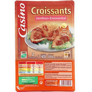 Croissant jambon emmental Casino