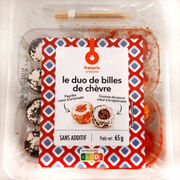 Duo de billes de chèvre Franprix