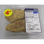 Filet de cabillaud façon Fish & Chips Auchan