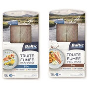 Filets de truite fumée Baltic