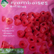 Framboises surgelées Leader Price
