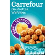 Gaufrettes au fromage Carrefour