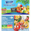 Gourdes aux fruits Carrefour Kids