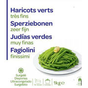 Haricots verts très fins surgelés Carrefour